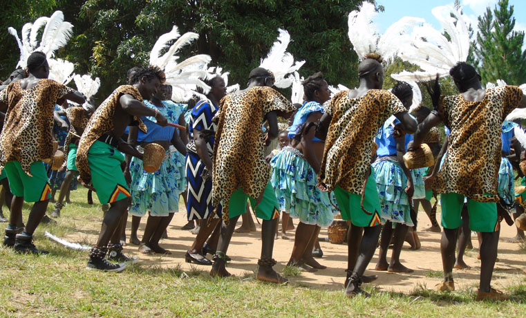 Acholi Youth Dances Bwola (royal) dance in Gulu recently