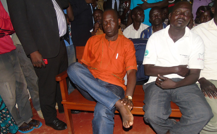 Mr Gilbert Olanya, the Kilak County Member of Parliament in court on Thursday